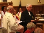 Institution of the Revd David Mungavin as Rector of Greystones